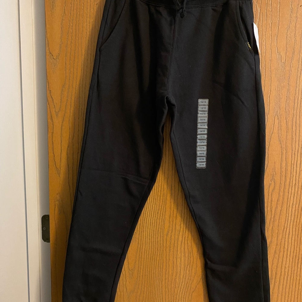 Lee Black Sweatpants Relaxed Fit Joggers